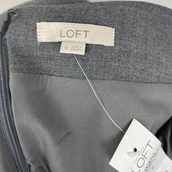 Ann Taylor Loft Casual Pencil Knee Length Skirt Size 6 - Picture 6 of 7